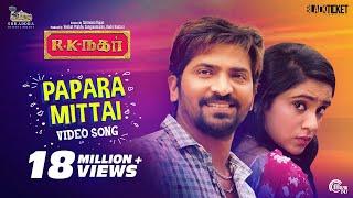 Papara Mittai Video song | R K Nagar | Premgi Amaran | Vaibhav | Sana Althaf |Gana Guna | Tamil Gana