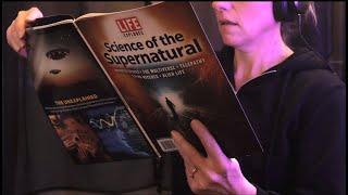 ASMR - Science of the Supernatural Magazine Reading - Softly Spoken