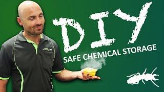 How Do I Store CHEMICALS?! (DIY Pest Control)