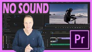 No Sound in Premiere Pro