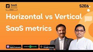 Horizontal (VS) Vertical SaaS metrics | SaaSBOOMi Podcast Season 2 - Episode 6 [Audiogram 1]