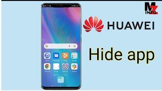 How to Hide app on huawei || Huawei app hide | hide app 2023