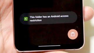 How To FIX Android Folder Has Access Restriction! (2024)