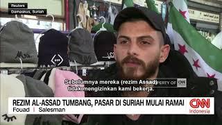 Rezim Al-Assad Tumbang, Pasar Di Suriah Mulai Ramai