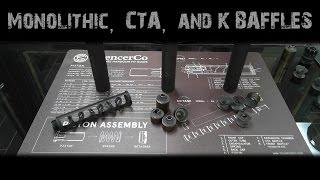 Monolithic, CTA, and K Baffle Systems