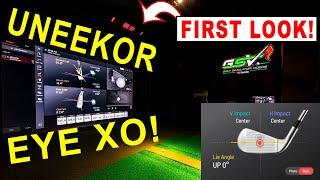 UNEEKOR EYE XO - FIRST LOOK!  Golf Simulator Install & Review (Install & Setup)