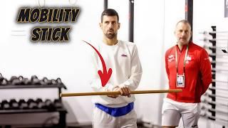 Novak Djokovic's 3 Tennis Training Aid for Power [ Best Tools]