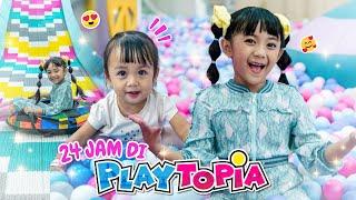 24 JAM SAMANTHA SEHARIAN MAIN DI PLAYGROUND BARENG AUDREY DI PLAYTOPIA | VLOG SAMANTHA FAMILY