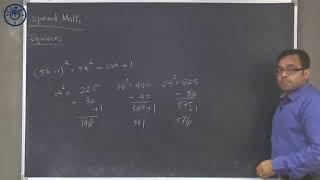 CAT ENTRANCE-TIMES INSTITUTE/SPEED MATHS/4 - Squares