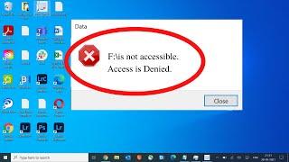Drive/Folder Access Denied FIX | External Hard Disk Not Accessible FIX