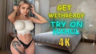 [4K] Transparent Try On With Arielkytsya (2024) | Braless | See-Through | Sheer Fashion