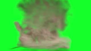 Air vortex ||  Green Screen 4K Footage -07 || 2023