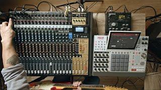 Tascam 2400 - Akai MPC Powerful Routing options