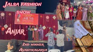 Jalsa fashion show / Anjar / 2nd winner  / Avantikagarva   / missgarva