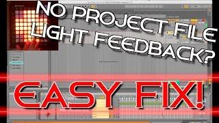 How to get Light Feedback from MIDI Extension Device in a Launchpad Project File