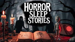 Chilling Horror Stories For Sleep | Black Screen With Rain Sounds | Terrifying Tales (10 HOURS)