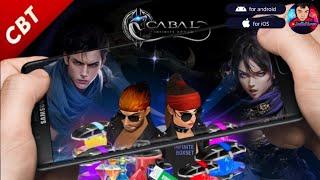 CABAL INFINITE COMBO (TH/BETA) Online-MMORPG Mobile CBT Android-Gameplay