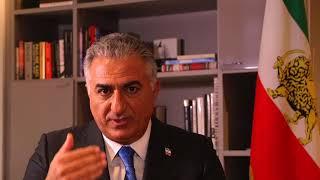 Simon Constable interview with Reza Pahlavi about the possible structure of a new government