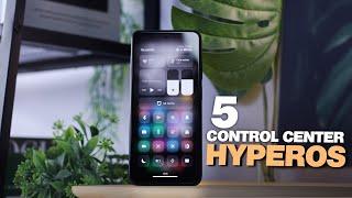 BARU !! 5 Control Center HyperOS, Transparan Cuy 