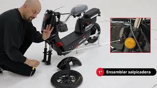  SKYMTRBIKE | Paso a Paso: Armado de Bicicleta Eléctrica Motobici con Canastilla | Xtreme Life