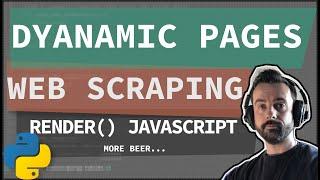 Render Dynamic Pages - Web Scraping Product Links with Python
