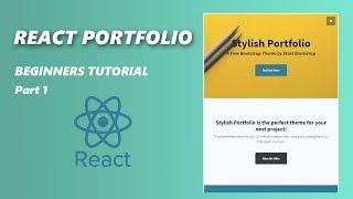 React.Js Portfolio Project - Part 1