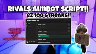 *Best* Roblox Rivals BEST Script | AIMBOT | AUTO WIN | SPEED | EZ STREAKS!