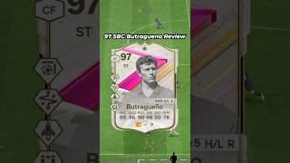 97 Butragueno Review in EA FC 24 #shorts #short #eafc24 #fc24 #futties #realmadrid  #fifa24 #icon