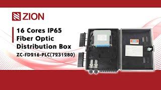 16 Cores IP65 Fiber Optic Distribution Box ZC-FD216-PLC(7231280)