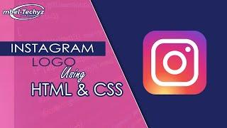 How to make Instagram Logo design easily with HTML and CSS