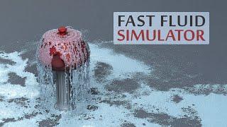 Finally, A Blazing Fast Fluid Simulator! 