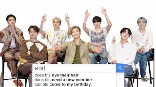 BTS Answer the Web's Most Searched Questions | WIRED