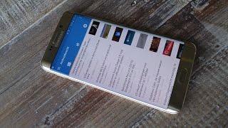 Samsung Galaxy S6 Edge+: Androidworld Update