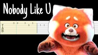 Turning Red - Nobody Like U (Easy Guitar Tabs Tutorial)