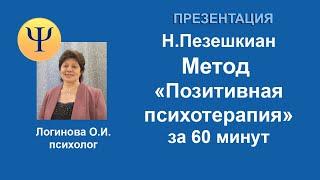 Позитивная психотерапия. Н. Пезешкиан. Презентация. Логинова Ольга, 2020