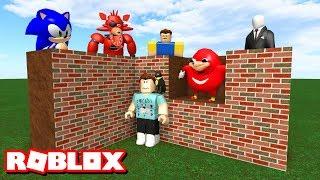 BUILD TO SURVIVE MONSTERS! | Roblox Adventures