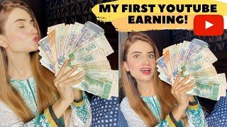 MY FIRST YOUTUBE EARNING , I GOT EMOTIONAL | SidraMehran VLOGS