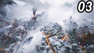 The First BLIZZARD - Frostpunk 2 || Hardcore City Builder From Scratch ENDLESS FULL GAME Part 03