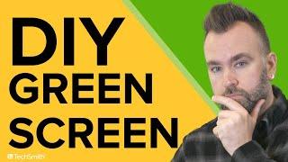 Make a DIY Green Screen at Home