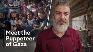 Israel Hamas war: the puppeteer bringing joy to Gaza’s children