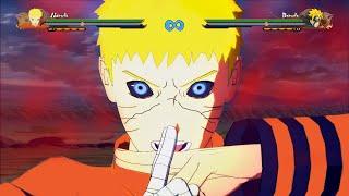 Naruto Edo Tensei VS Adult Boruto Gameplay (4K) - Naruto to Boruto Storm