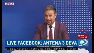 Dan Boboutanu, Primarul Municipiul Hunedoara, invitatul emisiunii Ora Exacta Antena3Deva, 31.03.2022