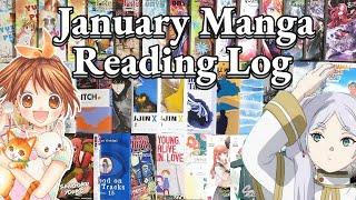 The Good, the Bad, and the Ugly... | January Manga Reading Log (45 Volumes)