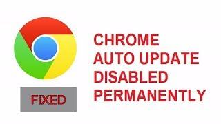 How To Disable Auto Update on Google Chrome FIXED