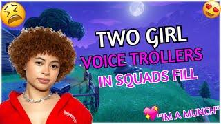 2 GIRL VOICE TROLLERS IN SQUADS FILLS 