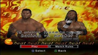 WWE SmackDown vs. Raw 2007 - Batista vs Booker T | Ironman Match