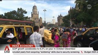 India's GDP growth rebounds to 6.2% in Oct-Dec quarter, boosted by higher government spending