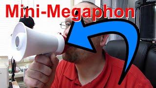 Megafone: Mini-Megaphon 5W Sprachverstärker | Produkttest | iTsRonny | Dresden