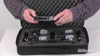 Shure  PGDMK6 and DKM57-52 drum mic pack Overview