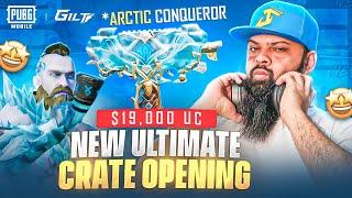 Ultimate Viking Arctic Conqueror Set ️ Glacier Hammer UZI Max Spin | PUBG Mobile Crate Opening